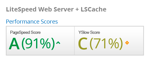 LiteSpeed Web Server + LSCache
