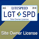 license animated square button ad