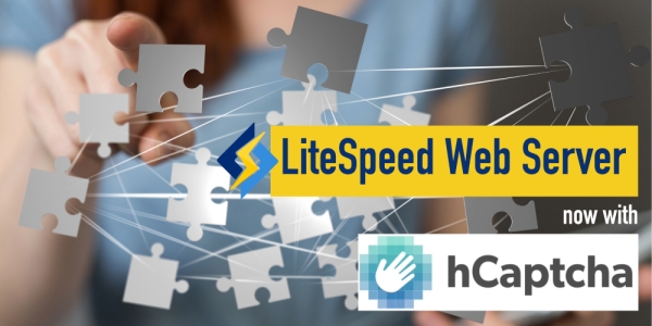 LiteSpeed Web Server Now With hCaptcha